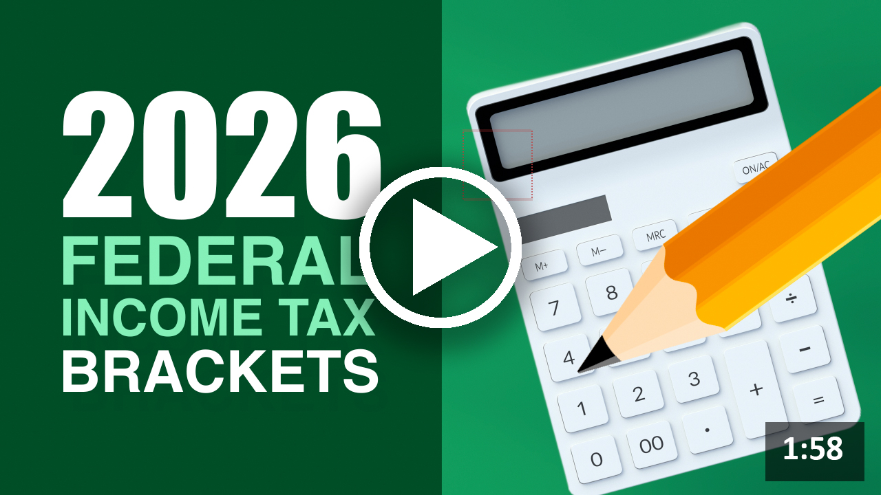 2026 Federal Income Tax Brackets